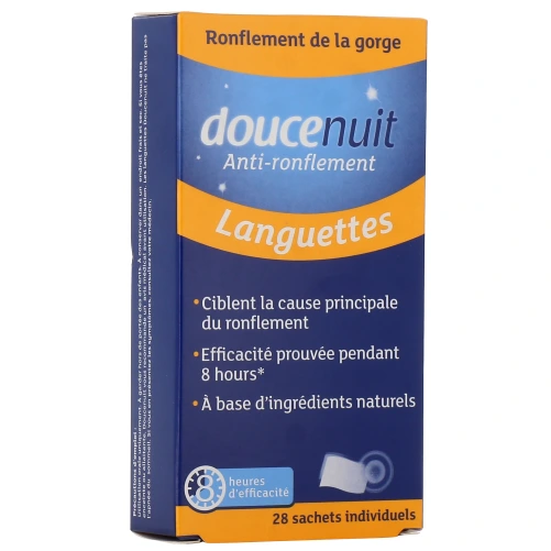Douce Nuit Languettes Anti-Ronflement