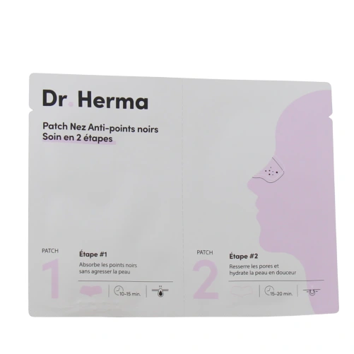 Dr Herma Patch Nez Anti-Points Noirs