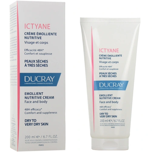 Ducray Ictyane Crème Emolliente Corps