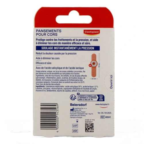 Elastoplast Pansements Cors