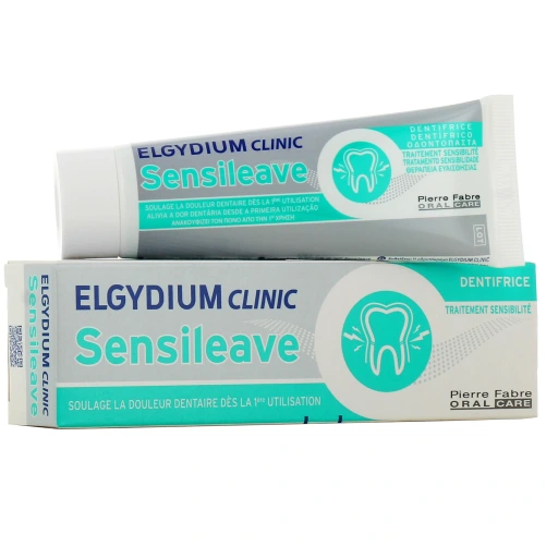 Elgydium Clinic Sensileave Dentifrice Traitement Sensibilité