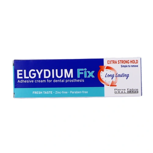 Elgydium Fix Crème fixative pour prothèse dentaire