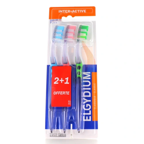 Elgydium Interactive Brosse à dents manuelle