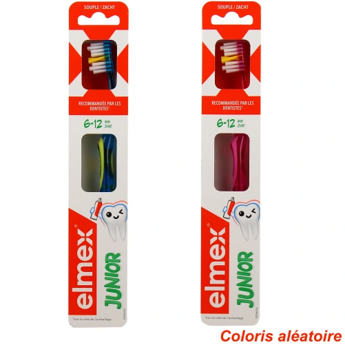 Elmex Brosse à dents souple Junior 6-12 ans