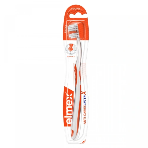 Elmex Brosse à Dents Anti-Caries InterX Souple