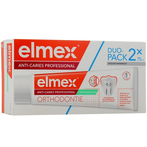 Elmex Dentifrice Anti-Caries Professional Orthodontie