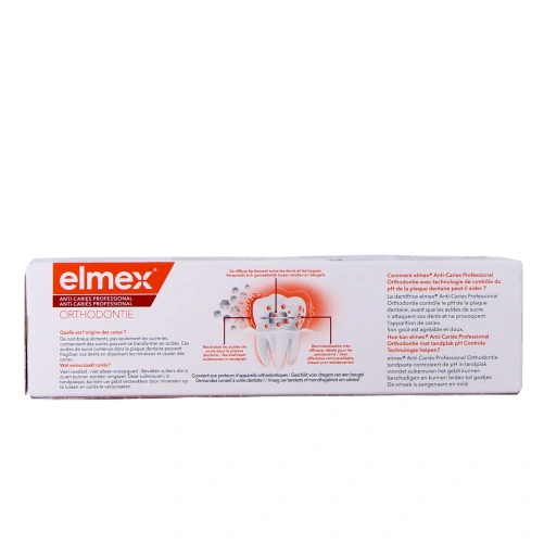Elmex Dentifrice Anti-Caries Professional Orthodontie