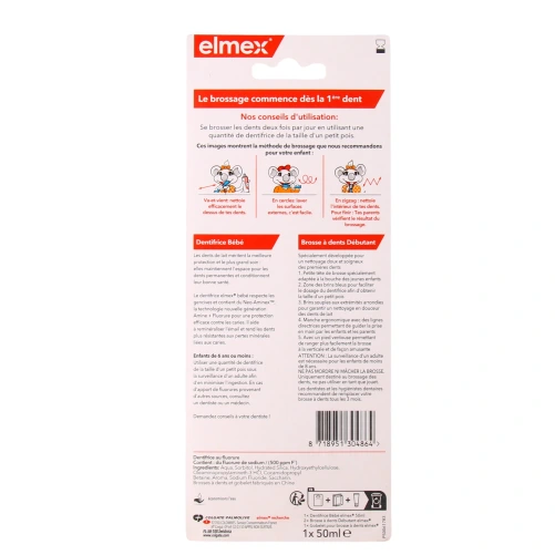 Elmex Kit Dentaire Enfant Mes Premières Dents