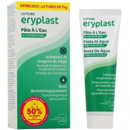 Eryplast Pâte à l'Eau Soin des fesses du bébé