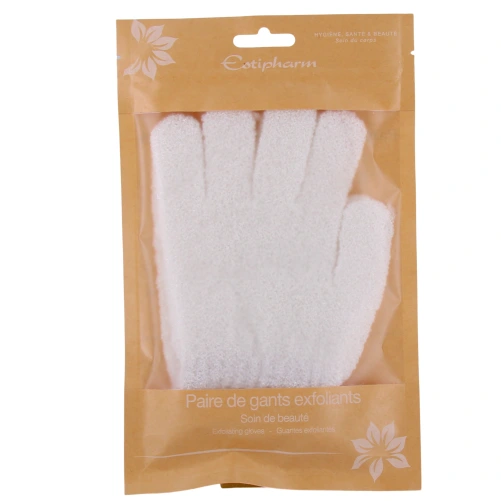 Estipharm Gants Soin de beauté Exfoliants