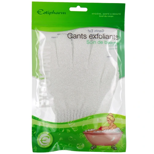 Estipharm Gants Soin de beauté Exfoliants