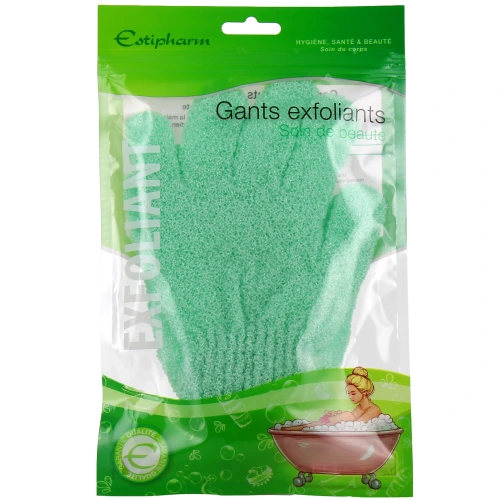 Estipharm Gants Soin de beauté Exfoliants