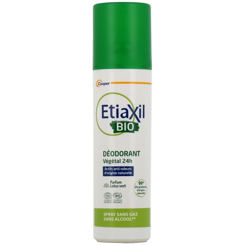 Etiaxil Bio Déodorant Spray Végétal 24h