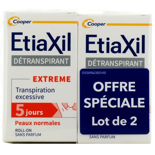 Etiaxil Extrême Détranspirant
