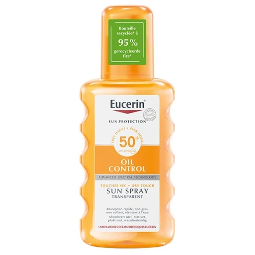 Eucerin Oil Control Spray Solaire Transparent SPF 50+
