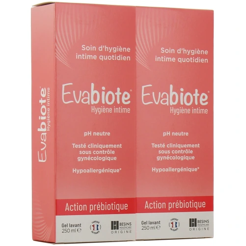Evabiote Hygiène Intime Gel Lavant Action Prébiotique