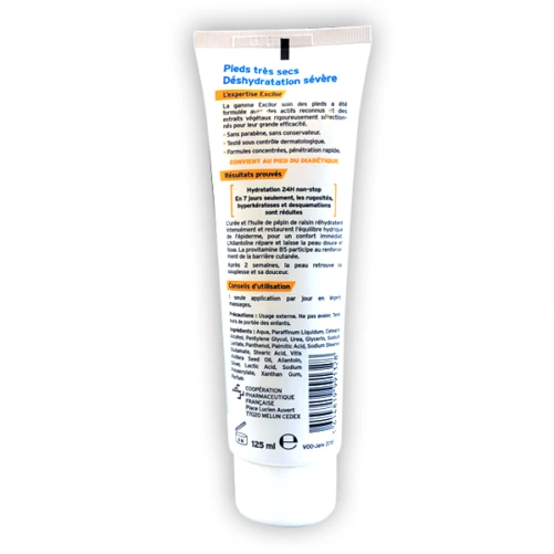 Excilor Crème Hydra Intense Pieds Secs