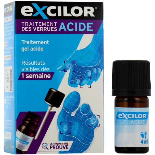Excilor Traitement des Verrues Acide gel