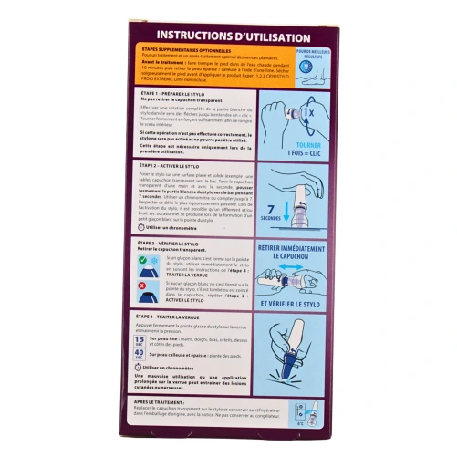 Expert 123 Verrues Pieds et Mains