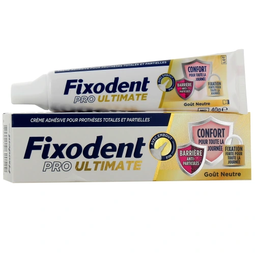 Fixodent Pro Crème Adhésive pour Prothèses