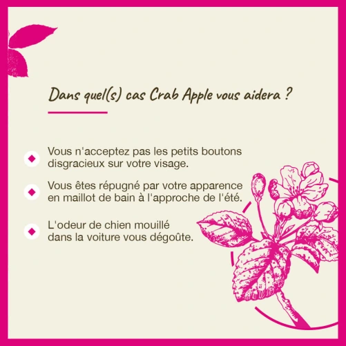 Fleurs de Bach Crab Apple n°10