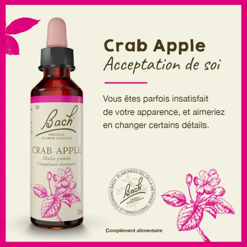 Fleurs de Bach Crab Apple n°10