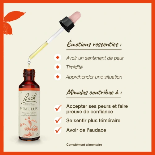 Fleurs de Bach Mimulus n°20