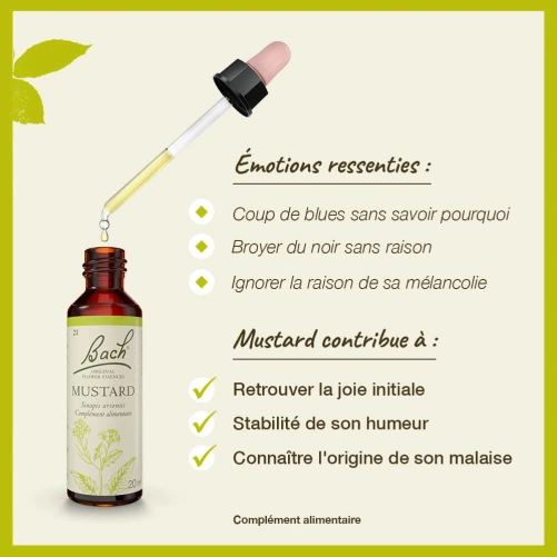 Fleurs de Bach Mustard n°21