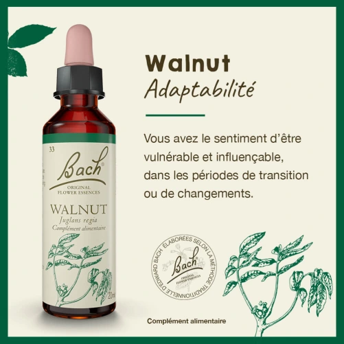 Fleurs de Bach Walnut n°33