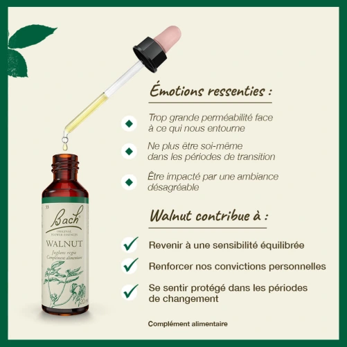 Fleurs de Bach Walnut n°33