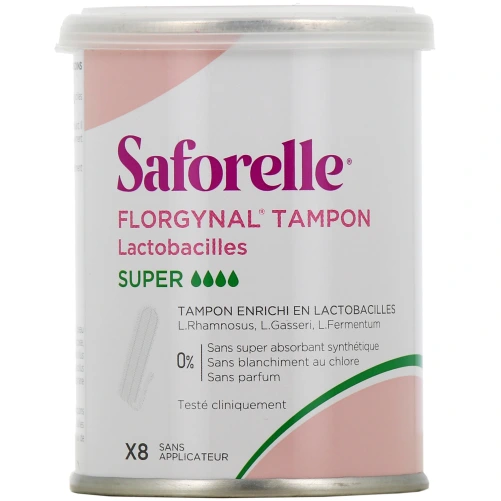Florgynal Tampon Lactobacilles by Saforelle