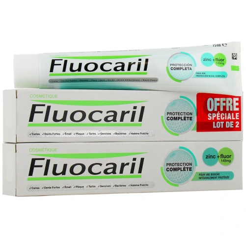Fluocaril Protection Complète Dentifrice Zinc + Fluor