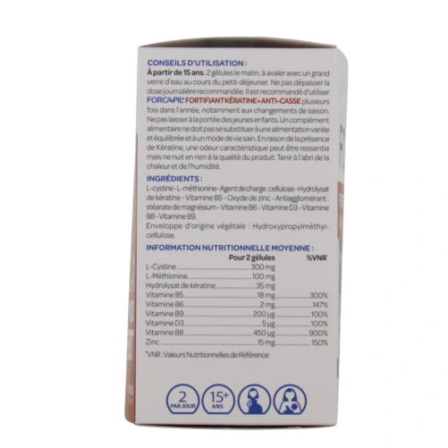 Forcapil Fortifiant Kératine+