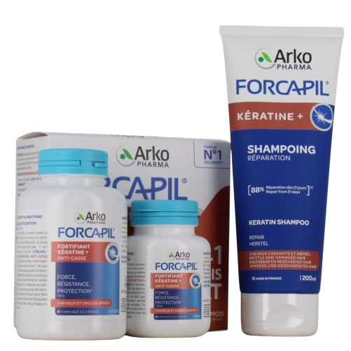 Forcapil Shampooing Réparation Kératine +