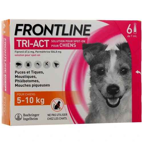 Frontline Tri-Act Chien Pipettes