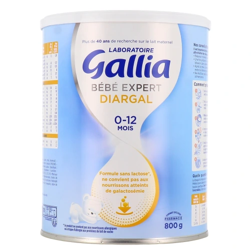 Gallia Bébé Expert Diargal Lait 0-12 mois