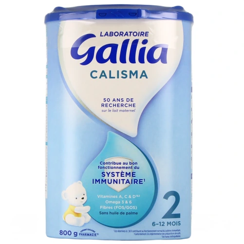 Gallia Calisma 2 Lait 2ème âge