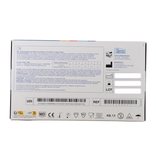 Gants d'examen en Latex non Poudrés Joleti