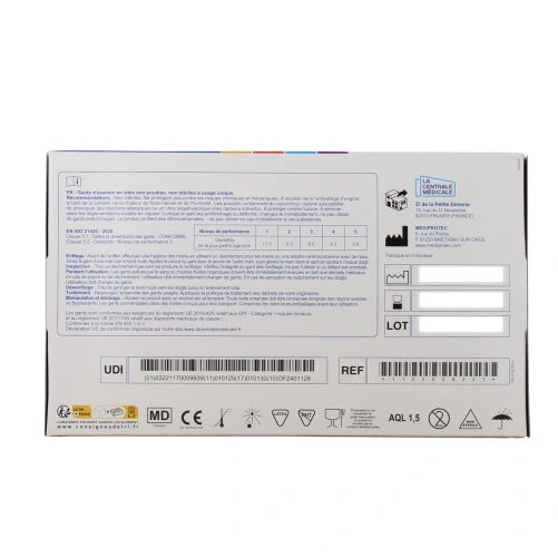 Gants d'examen en Latex non Poudrés Joleti