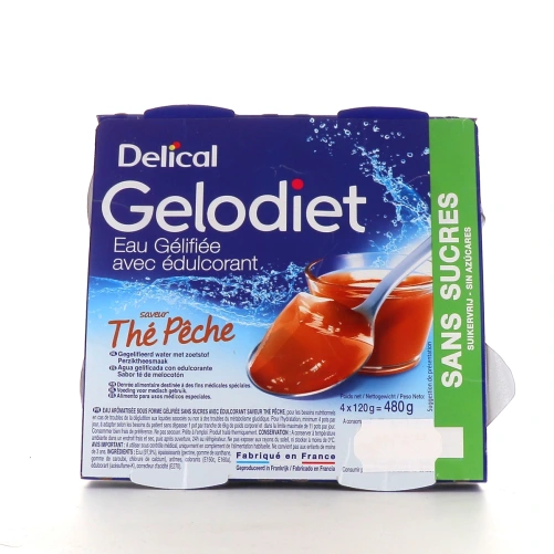Gelodiet Eau Gélifiée Aromatisée