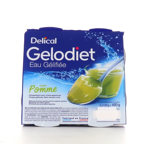 Gelodiet Eau Gélifiée Aromatisée