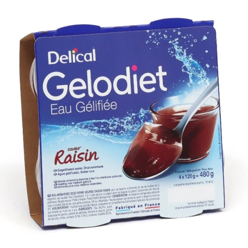 Gelodiet Eau Gélifiée Aromatisée