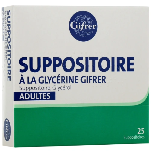 Gifrer Suppositoires à la Glycérine