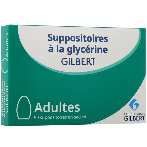 GILBERT Suppositoires à la Glycérine Adultes