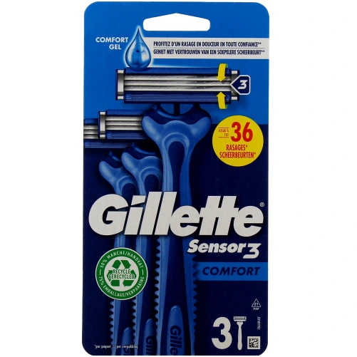 Gillette Sensor 3 Comfort Rasoir mécanique