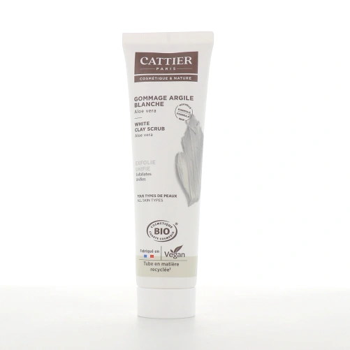 Cattier Gommage Argile Blanche Bio