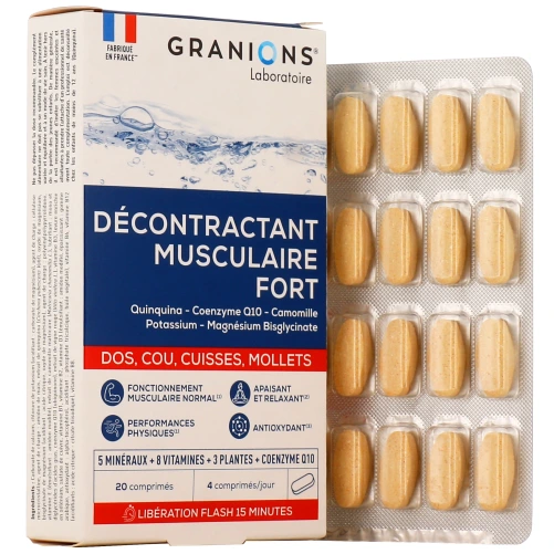 Granions Décontractant Musculaire Fort