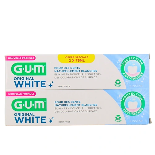Gum Original White Dentifrice Blancheur