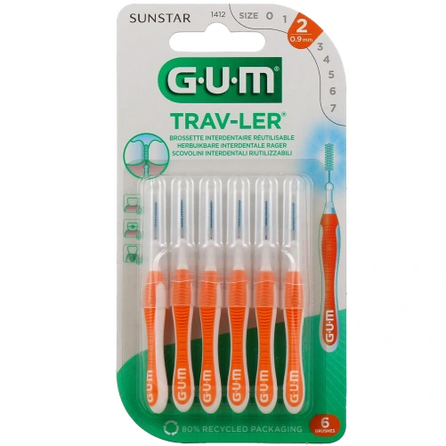 Gum Trav-ler Brossettes interdentaires