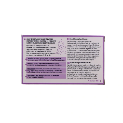 Gynophilus Ménopause